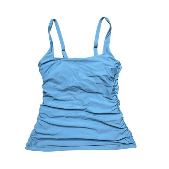 ATHLETA Blue Women's Swim Top - Picture 2 of 8